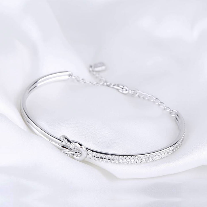 Swarovski Voile 5007773 Crystal Knot Bangle - View 3