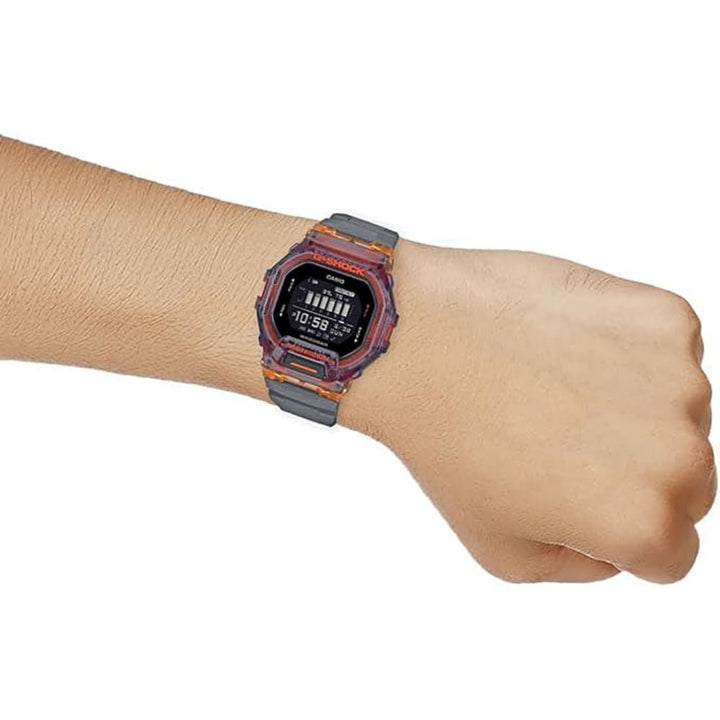 Casio G-Squad GBD-200SM-1A5DR Vital Bright Series Fitness Watch - View 5