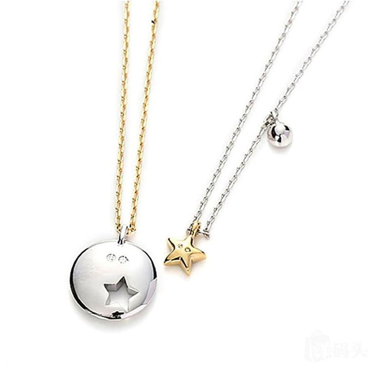 Swarovski Crystal Wishes Blue Star Pendant Set 5253997 - View 1