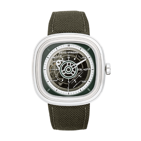 SEVENFRIDAY T-Series T2/01 Transparent Green Watch - View 1