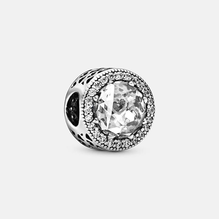 Pandora Sparkling Clear Charm 791725CZ - Add Dazzling Light to Your Bracelet - View 2