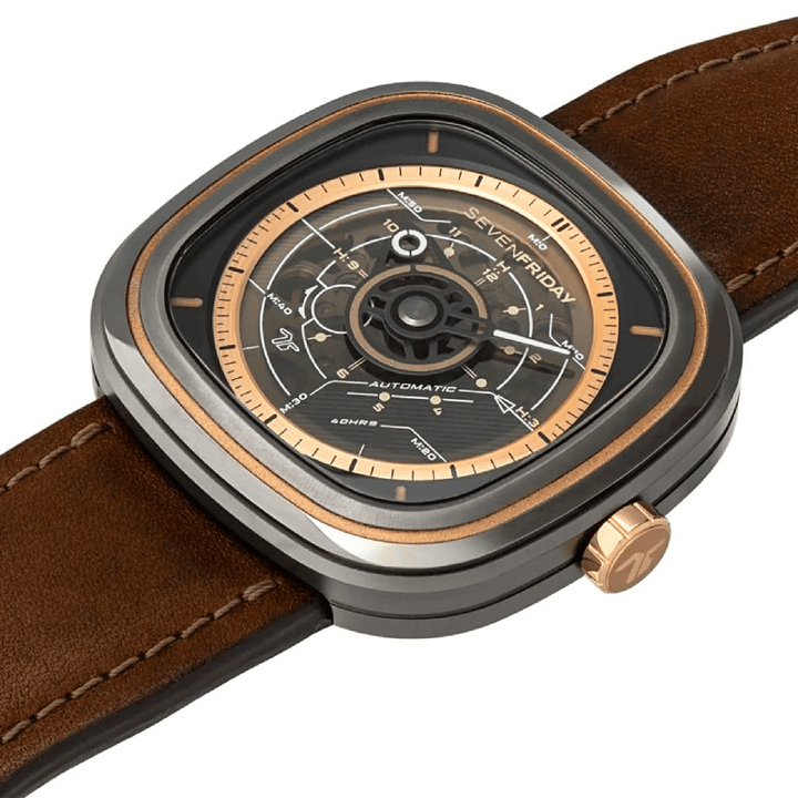 SEVENFRIDAY T-Series T2/02 Golden Embers Watch - View 4