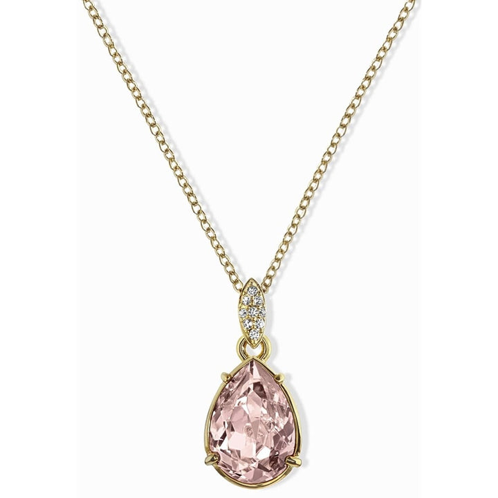 Swarovski Lime 1051158 Vintage Rose Pendant Necklace - View 2