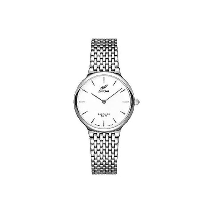 Enicar 262/31/113MaK White & Silver Classic Watch - View 1