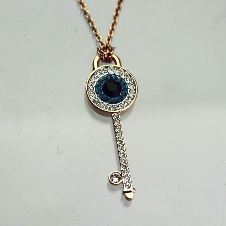 Swarovski Symbolic Evil Eye Key Pendant 5437517 - View 2