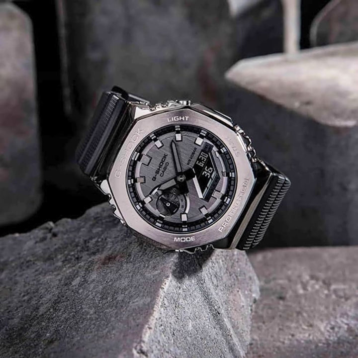 Casio G-Shock GM-2100-1AER Metal Covered Series Watch - View 5