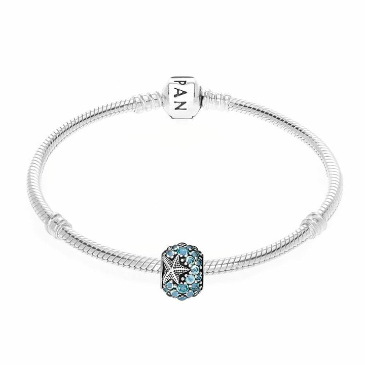 Pandora Pave Ocean & Starfish Charm 791905CZF - View 2