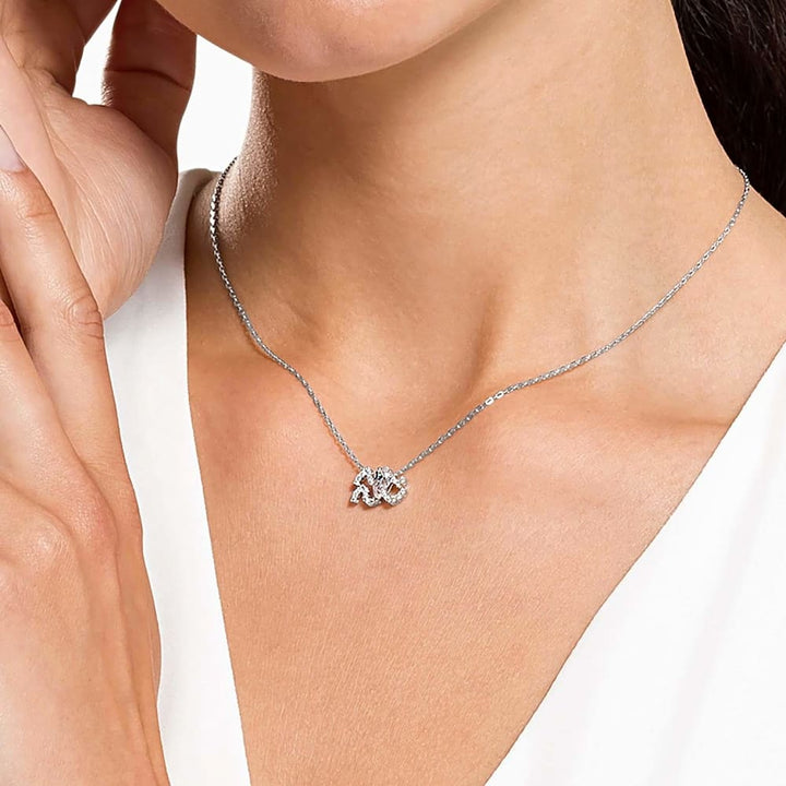 Swarovski Aquarius Zodiac II Pendant - White 5561421 - View 4