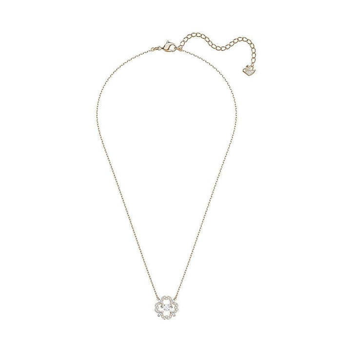 Swarovski Sparkling Dance Necklace - Rose Gold Finish 5408437 - View 3