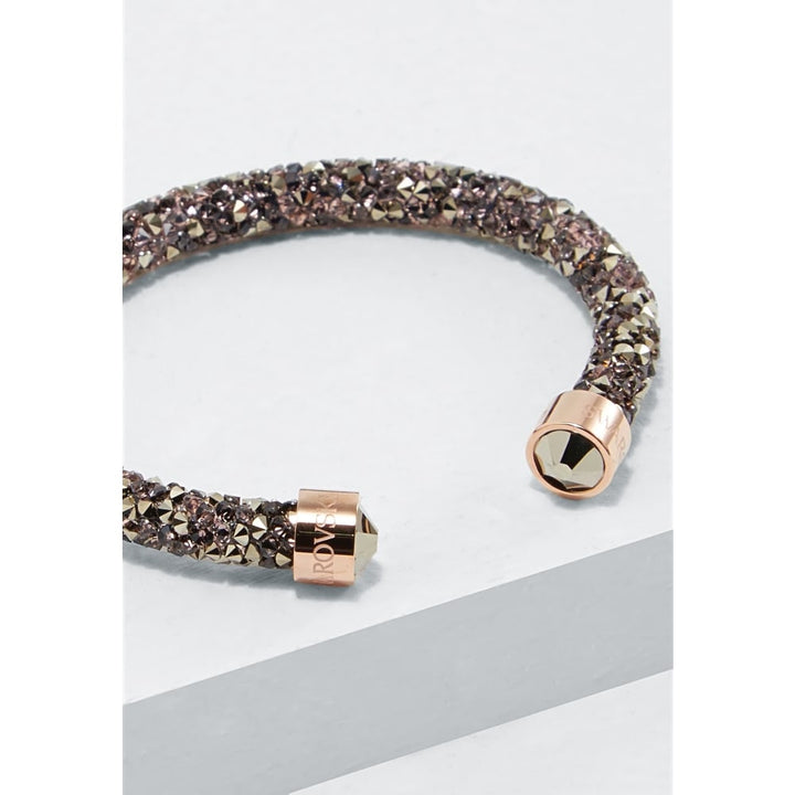 Swarovski Crystaldust Rose Gold Cuff - Small, Style 5372882 - View 3