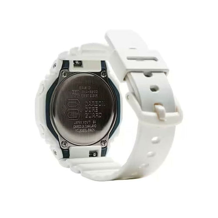 Casio G-Shock GMA-S2100-7AER Women's Minimalist White Watch - View 3