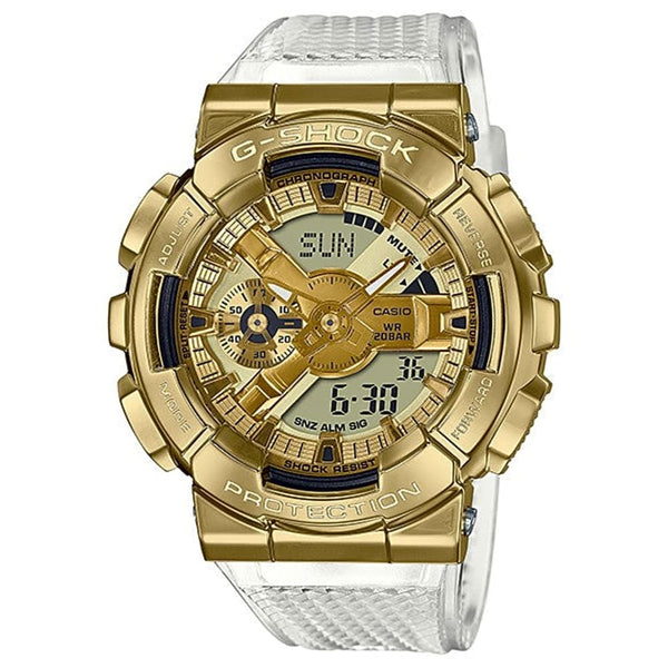 Casio G-Shock GM-110SG-9AER Gold Accent Resin Band Watch - View 1