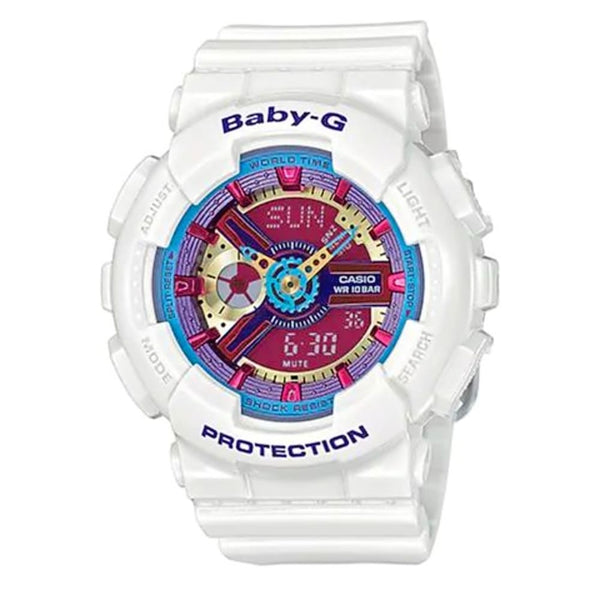 Casio Baby-G BA-112-7ADR Modern White Sport Watch - View 1