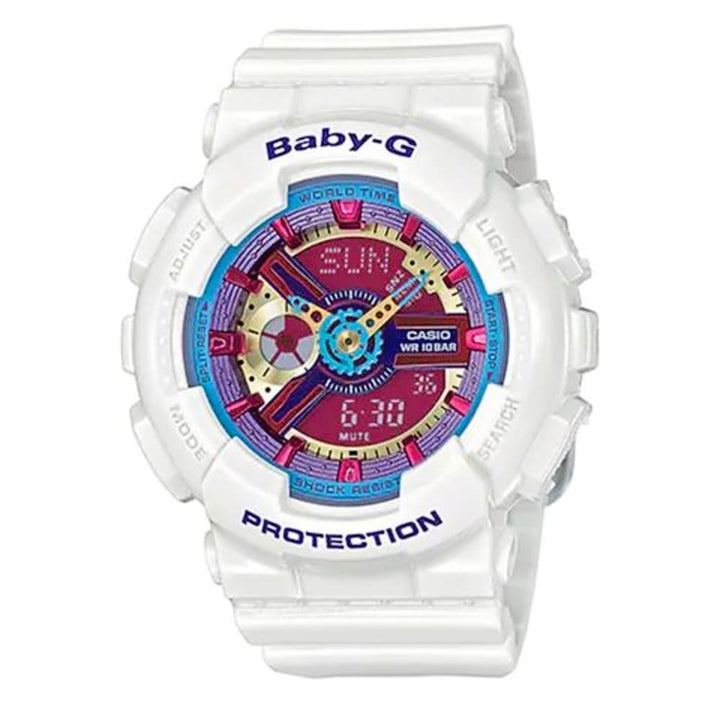 Casio Baby-G BA-112-7ADR Modern White Sport Watch - View 1