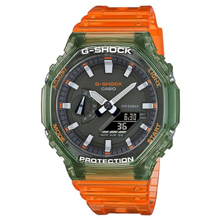 Casio G-Shock GA-2100HC-4DR Highlight Color Series - View 1