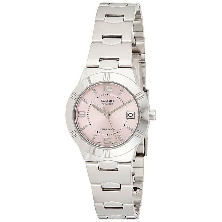 Casio LTP-1241D-4ADF Silver & Pink Women's Watch - View 1