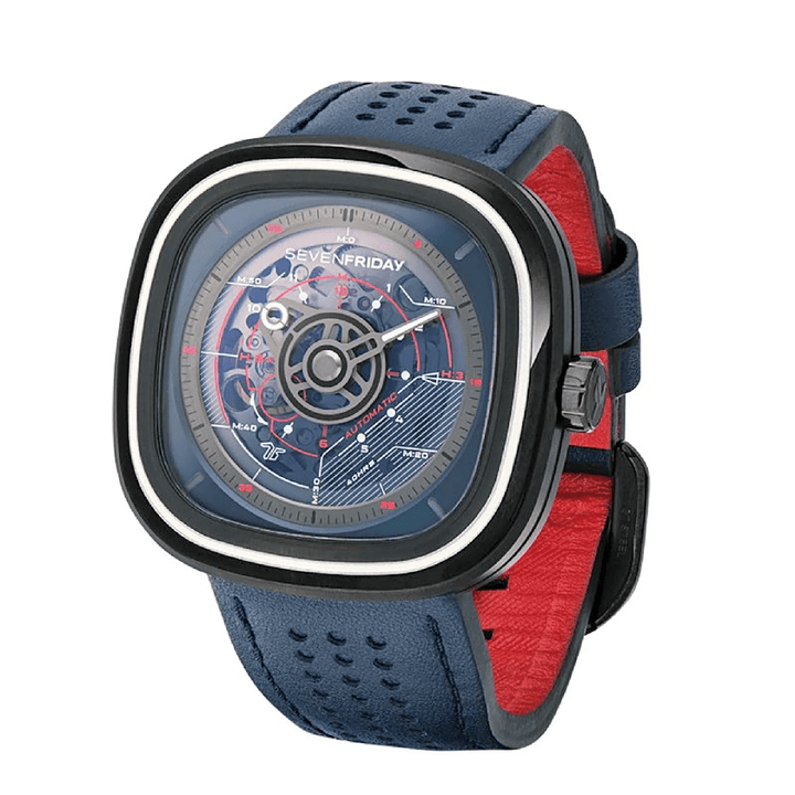 SEVENFRIDAY T3/01 T-Series Transparent Blue Watch - View 2