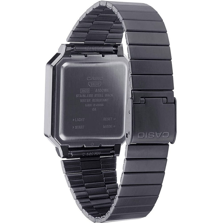 Casio Vintage A100WEGG-1A2EF Iconic Grey Digital Watch - View 2