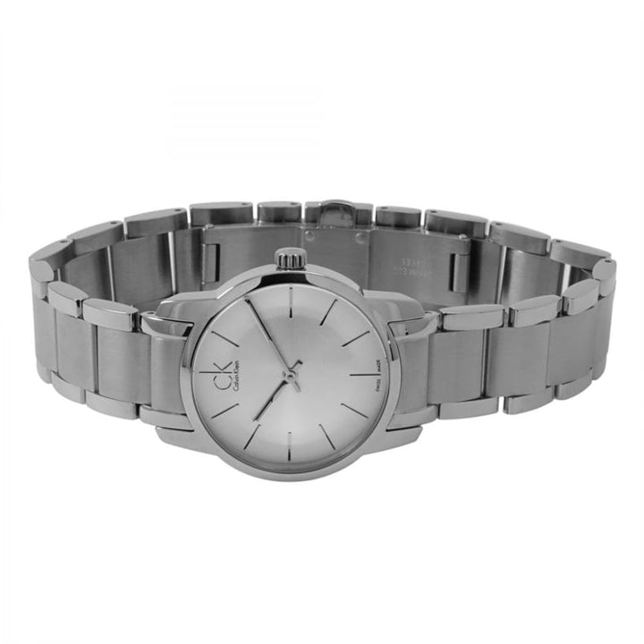 Calvin Klein City K2G23126 Women's Silver Watch - View 3