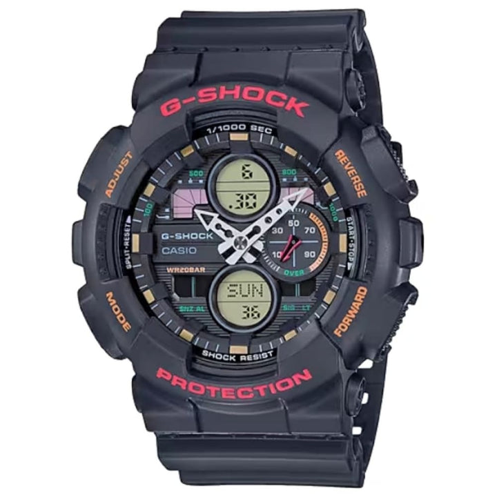 Casio G-Shock GA-140-1A4 Bold Analog-Digital Watch - View 1