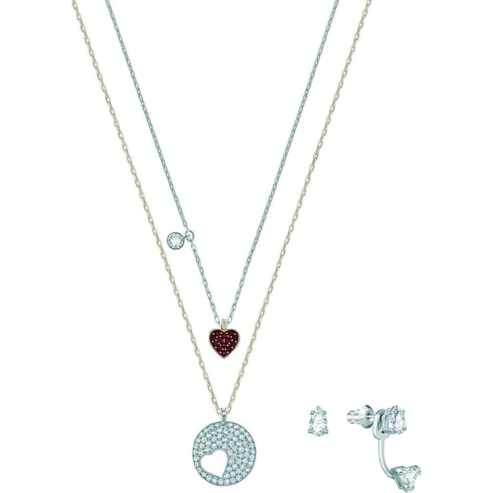 Swarovski Crystal Wishes Red Heart Set 5291089 - View 2