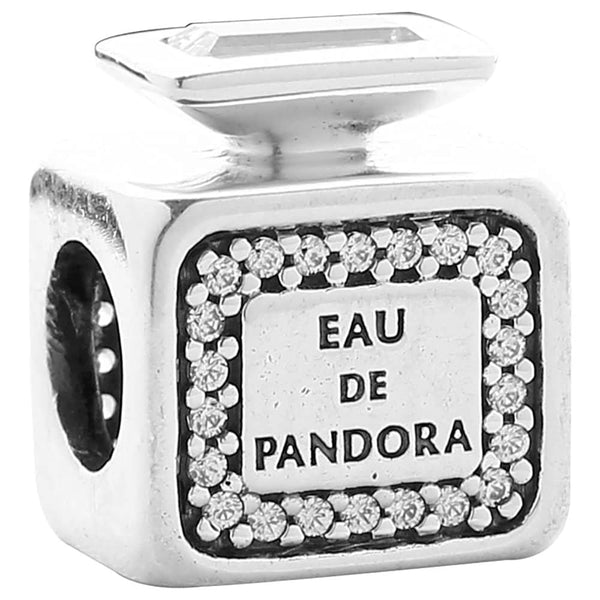 Pandora Signature 791889CZ Sterling Silver Scent Charm - View 1