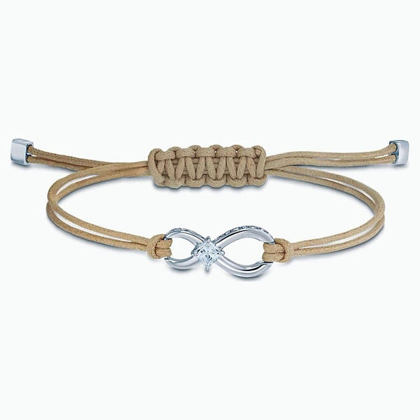 Swarovski Infinity Beige Bracelet 5533725 - View 1