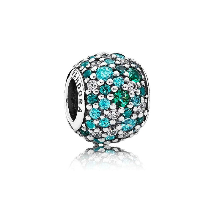 Pandora Ocean Mosaic Pavé Charm 791261MCZMX - View 1