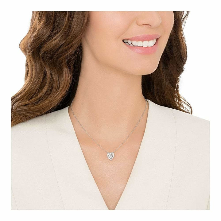 Swarovski Sparkling Dance Heart Necklace 5272365 - View 4