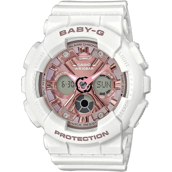 Casio Baby-G BA-130-7A1ER Women's White Analog-Digital Watch - View 1