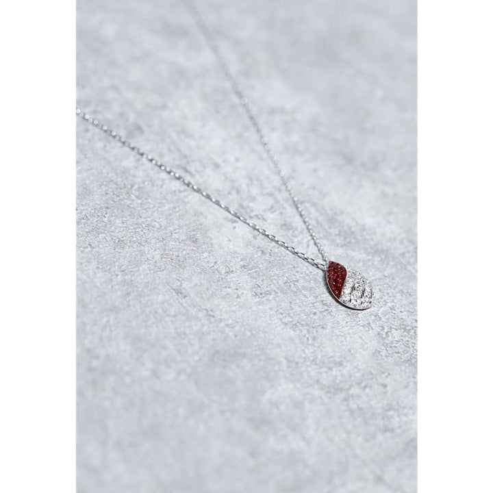 Swarovski Fortunately Pendant 5237980 - Sparkling Silver Teardrop - View 2