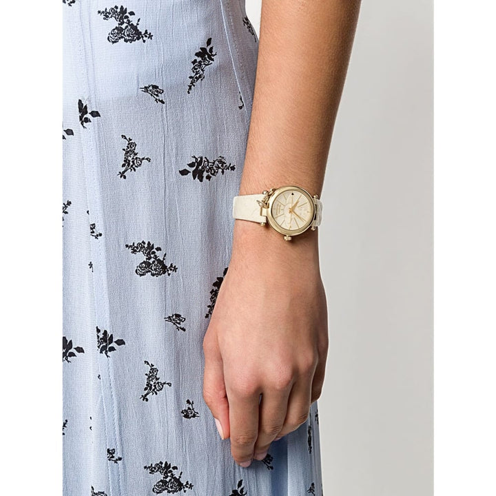 Vivienne Westwood Orb II Gold-Tone Ladies' Watch VV006WHWH - View 2