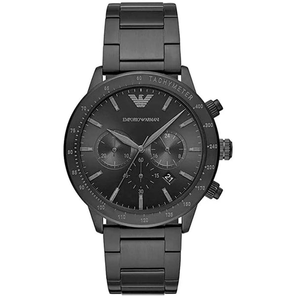 Armani AR11242 Men's Black Chronograph Timepiece - View 1