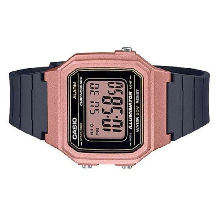 Casio Illuminator W-217HM-5A Pink Digital Watch - View 3