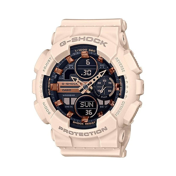 Casio G-Shock GMA-S140M-4AER Pink Resin Band Watch - View 1
