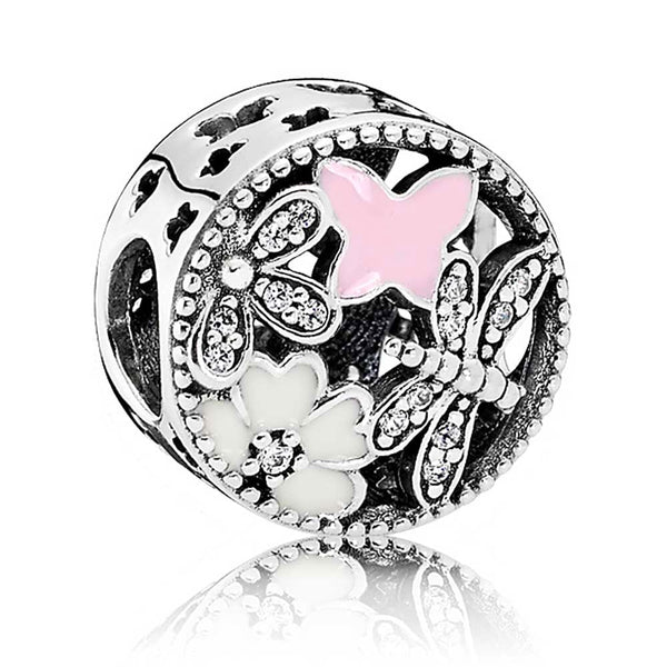 Pandora Springtime Blooms Charm 791842ENMX - View 1