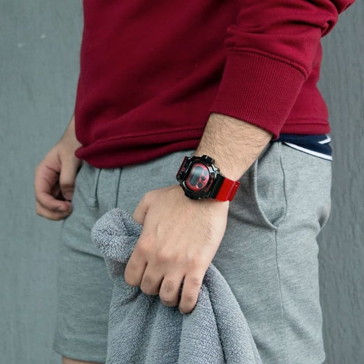 Casio G-Shock GM-6900B-4DR Metallic Red Digital Watch - View 4