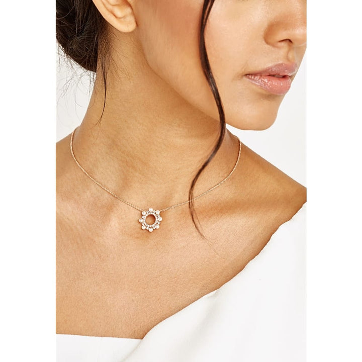 Swarovski Major White Crystal & Rose Gold Pendant 5429963 - View 3