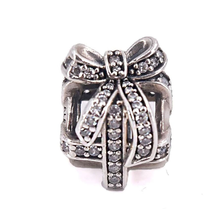 Pandora Openwork Gift Charm - 791766CZ - View 2