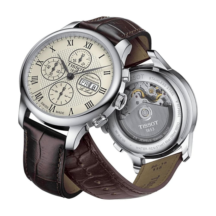 Tissot Le Locle Valjoux T0064141626300 Men's Chronograph - View 3