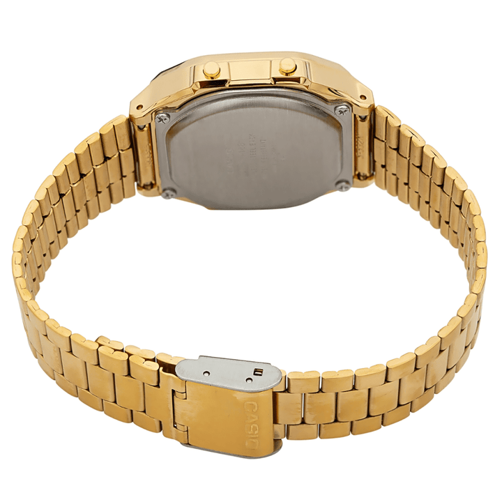 Casio Vintage A168WG-9WDF Gold-Tone Digital Watch - View 3