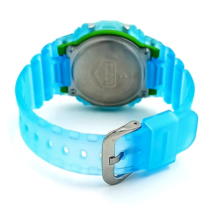 Casio G-Shock DW-5600LS-2DR Semi-Transparent Blue Digital Watch - View 4