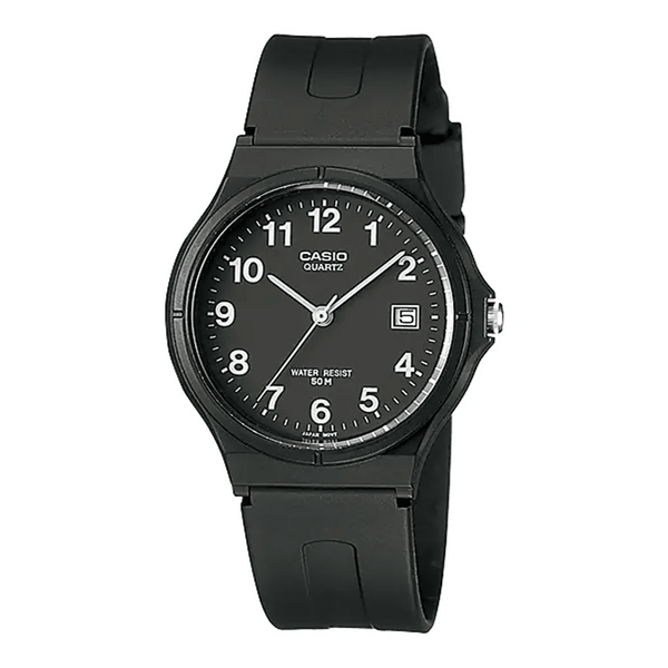 Casio Black Resin Watch MW591BVDF - Modern Style - View 1