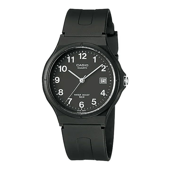 Casio Black Resin Watch MW591BVDF - Modern Style - View 1