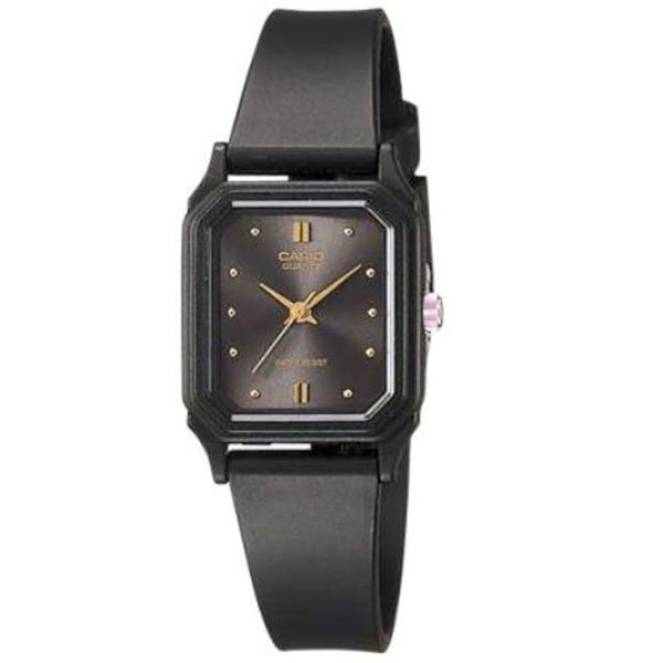 Casio LQ-142E-1A Sleek Black Analog Timepiece - View 1