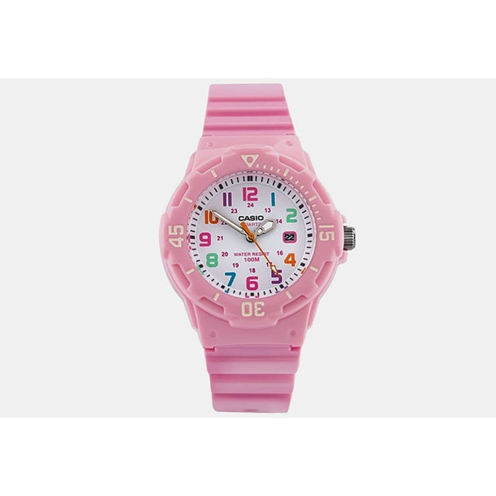Casio LRW-200H-4B2VDF Women's Pink Analog Watch - View 1