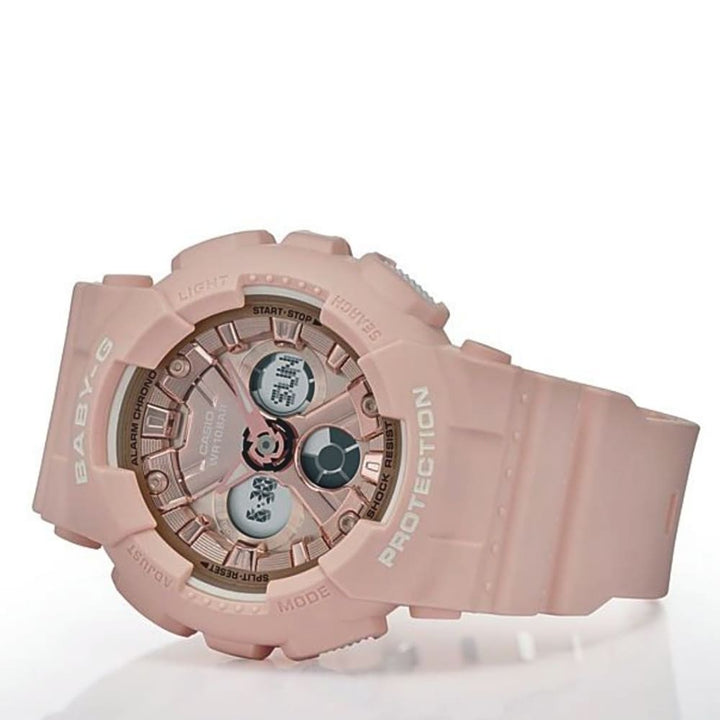Casio Baby-G BA-130-4AER Women's Pink Analog-Digital Watch - View 3