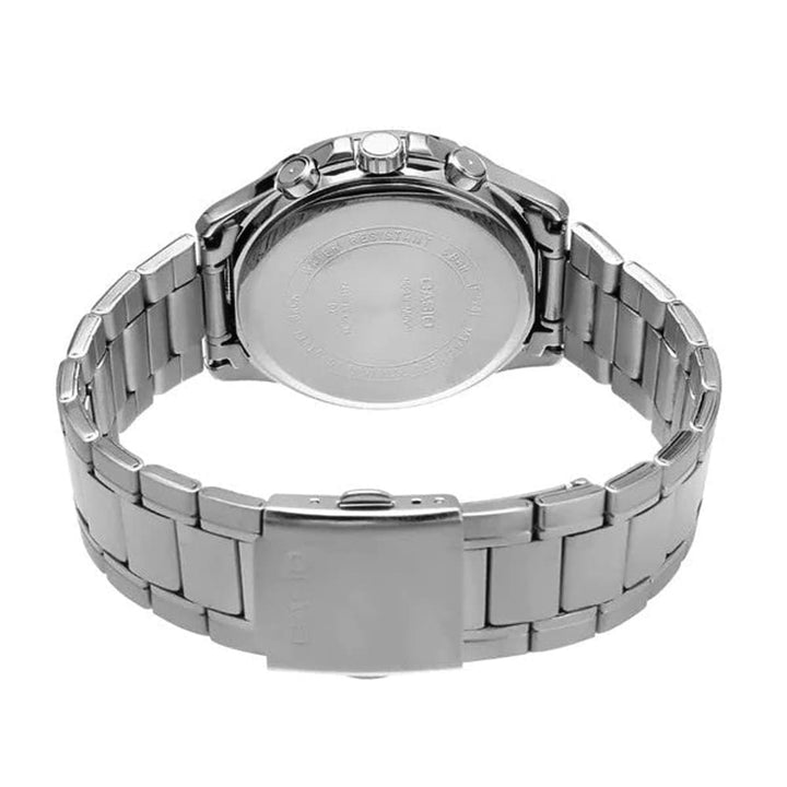 Casio Quartz MTP-1374D-7AVDF Silver Stainless Steel Watch - View 2