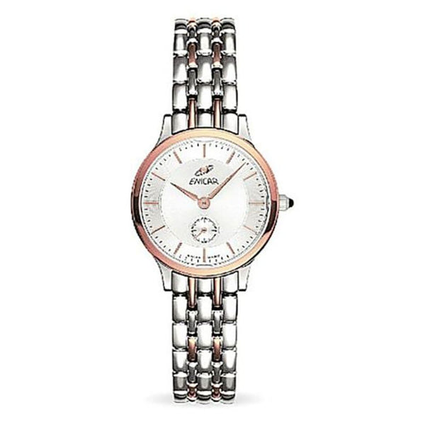 Enicar Gold & Silver Automatic Watch 260/30/120GK - View 1