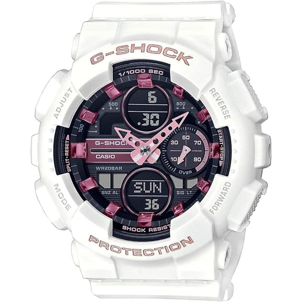 Casio G-Shock GMA-S140M-7AER: The Arctic White Athlete's Watch - View 1